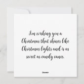 Christmas Card! シーズンカード (裏面)