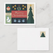 Christmas card ノートカード (正面/裏面)