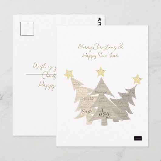 Christmas Card ポストカード (正面/裏面)