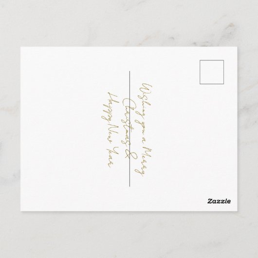 Christmas Card ポストカード (裏面)