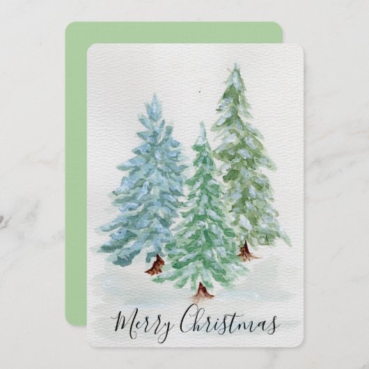 Christmas Card 招待状 (正面/裏面)