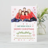 Christmas Card 招待状 (スタンド正面)