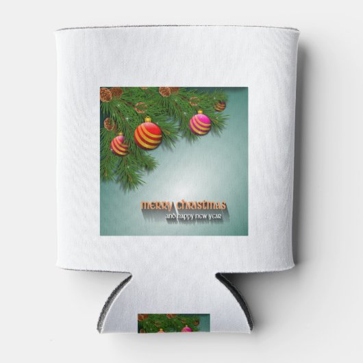 Christmas card 缶クーラー (正面)
