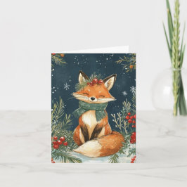 Christmas Card - A Foxy Christmas シーズンカード