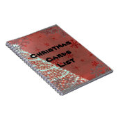 Christmas card address book ノートブック (右側)