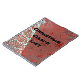 Christmas card address book ノートブック (左側)