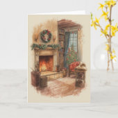 Christmas Card - All the Joys the Season Brings カード (黄色い花)