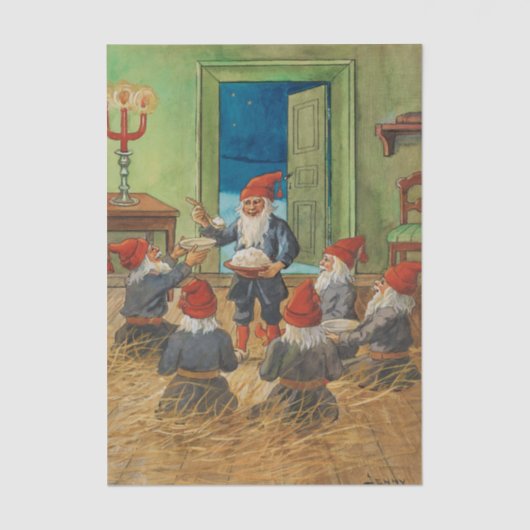 Christmas Card by Jenny Nystrom 薄葉紙 (正面)