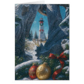 Christmas Card - Crisp Point Lighthouse  (正面)