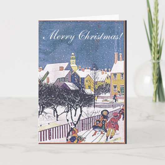 Christmas card - Dec 1925 Woman's World Cover シーズンカード (正面)