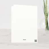 Christmas Card - Dream, Believe, Be Grateful (A) カード (裏面)