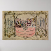 Christmas Card, example of the known Christmas ポスター (正面)