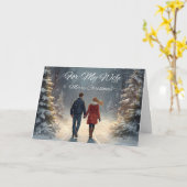 Christmas Card for my Wife カード (黄色い花)