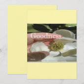 christmas card --Goodness シーズンカード (正面/裏面)