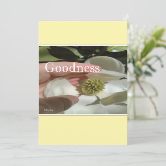 christmas card --Goodness シーズンカード (スタンド正面)