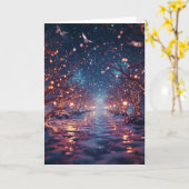 Christmas Card - Hope and Peace カード (黄色い花)