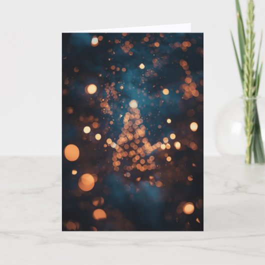 Christmas Card - Merry and Bright カード (正面)