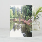 Christmas Card--Peace シーズンカード (スタンド正面)