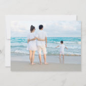 CHRISTMAS CARD Pink Flamingo Florida Holiday Card シーズンカード (裏面)