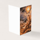 Christmas Card Religious Personalized (外部)