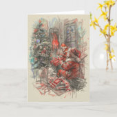 Christmas Card - The Greatest Gift of All カード (黄色い花)