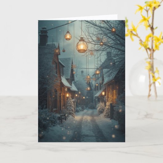 Christmas Card - The Reason for The Sseason カード (黄色い花)