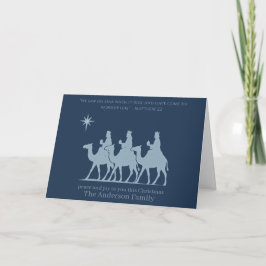 Christmas Card – The Star of Bethlehem & Wise Men カード