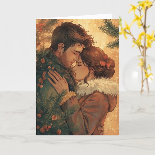 Christmas Card - Truly a Miracle カード (黄色い花)