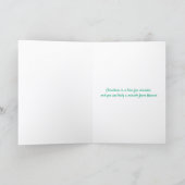 Christmas Card - Truly a Miracle カード (内部)