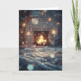 Christmas Card - Warmth, Comfort & Joy カード