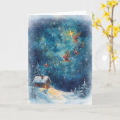 Christmas Card - Wishes Come True カード (黄色い花)