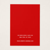 Christmas  Cardinal Earring Jewelry Display (裏面)