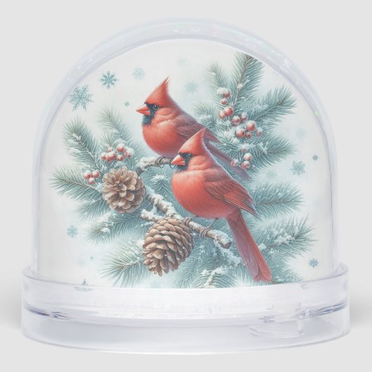 Christmas Cardinals Winter  (裏面)