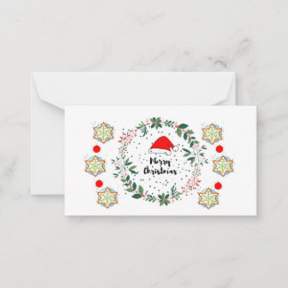 Christmas cards ノートカード