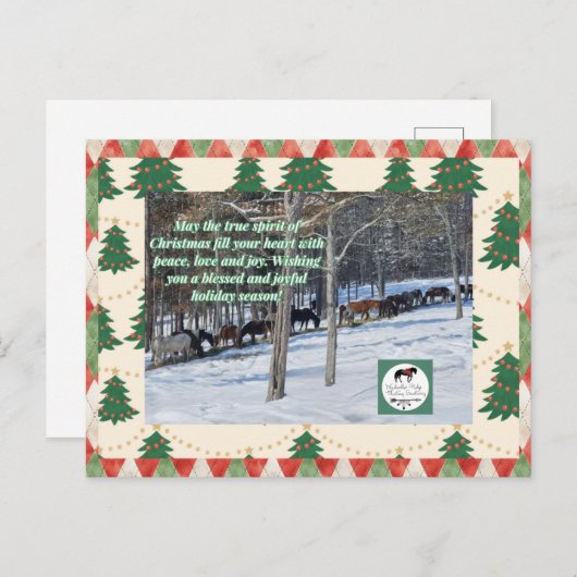 Christmas Cards ポストカード (正面/裏面)