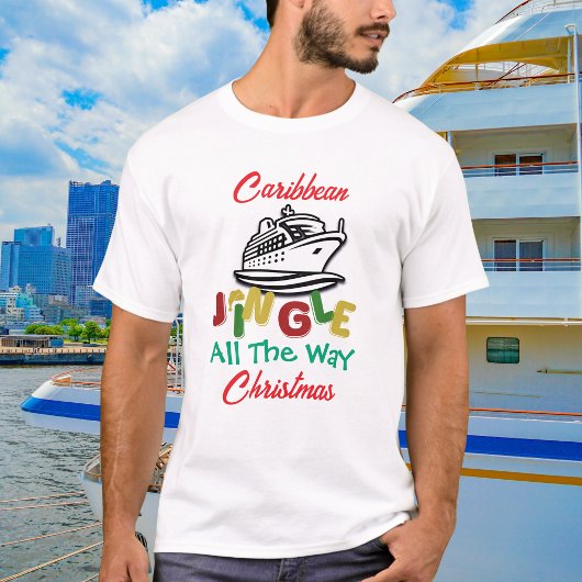 Christmas Caribbean Cruise Personalize Tシャツ