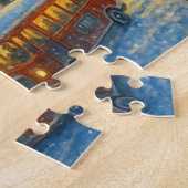 Christmas Carnival Town Winter Village ジグソーパズル (側面)