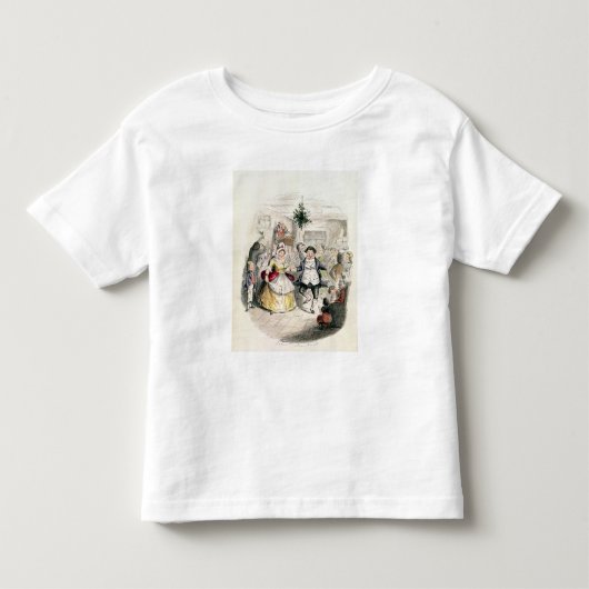 「Christmas CarolからのFezziwig's Ball氏の、 トドラーTシャツ (正面)