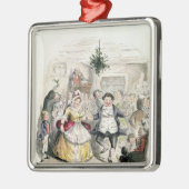 「Christmas CarolからのFezziwig's Ball氏の、 メタルオーナメント (左)