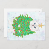 CHRISTMAS CAT シーズンポストカード (正面/裏面)