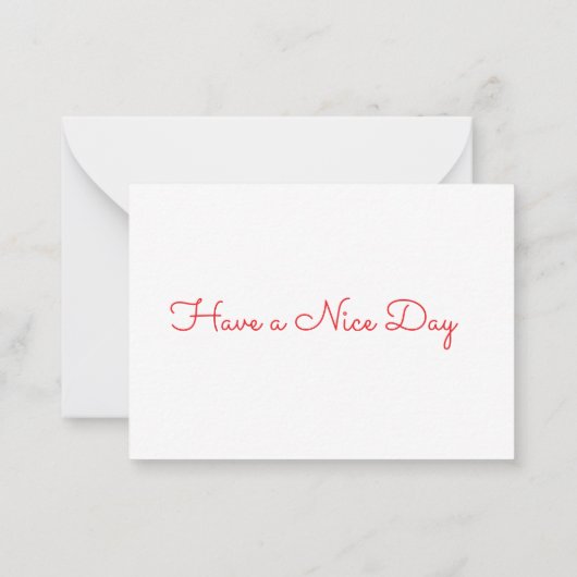 Christmas Cat ノートカード (裏面)