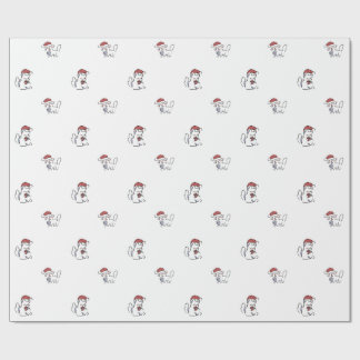 Christmas Cat ラッピングペーパー