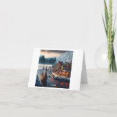 Christmas Cat 2024カード シーズンカード (裏面)