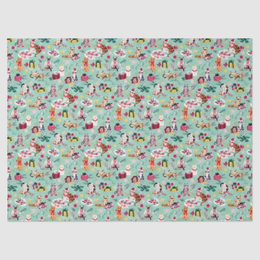 CHRISTMAS CAT CHAOS 薄葉紙 (正面)