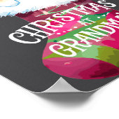 Christmas Cat _ Christmas At Grandma Cat _ Cute Ca ポスター (角)