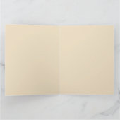 Christmas Cat in Stocking カード (内部)