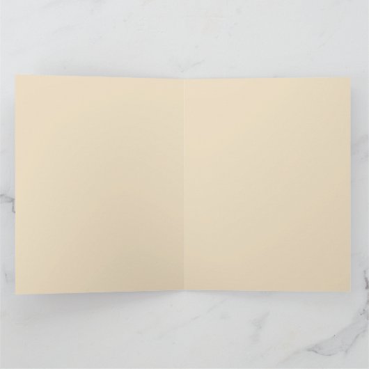 Christmas Cat in Stocking カード (内部)