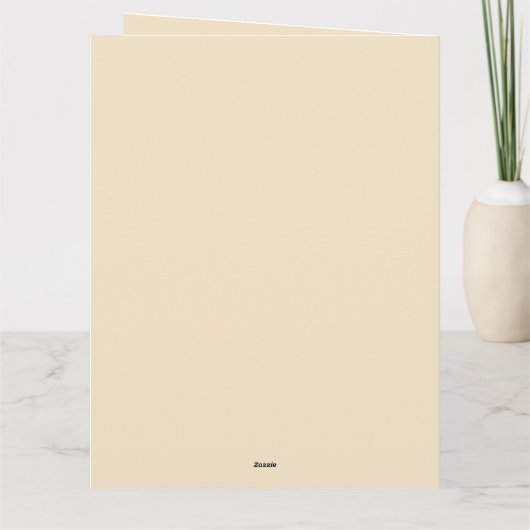 Christmas Cat in Stocking カード (裏面)