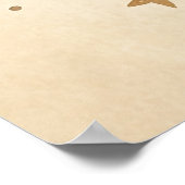 Christmas Cat in Stocking ポスター (角)