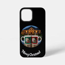 Christmas , Cat Photo ,  generative content iPhone 12 Miniケース